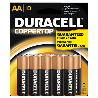 Duracell Coppertop AA - 10PK