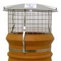 Brewer Birdguard Chimney Cowl - Solid Fuel - Stainless Steel