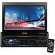 Pyle 7 Single DIN In-Dash DVD Receiver with Motorized Fold-Out Touchable Screen