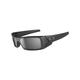 Oakley OO9014 Gascan Sunglasses - Men's Matte Black Frame Black Iridium Polarized Lens 12-856