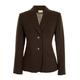 Busy Women's Suit Jacket Blazer Brown 14