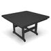 POLYWOOD® Park 48" Square Outdoor Table Plastic in Gray | 29.5 H x 49.5 W x 49.5 D in | Wayfair PST48GY