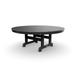 POLYWOOD® Round Conversation Outdoor Table Plastic in Black | 18.25 H x 48 W x 48 D in | Wayfair RCT248BL