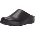 Fitflop Women's Shuv - Leather Clogs, Black Black 001, 5 UK