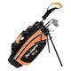 Ben Sayers Right-Handed M1i Junior Package Set with Stand Bag - Orange - 5-8 years