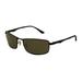 Ray-Ban RB3498 Sunglasses 002/9A-6417 - Black Frame Green Lenses