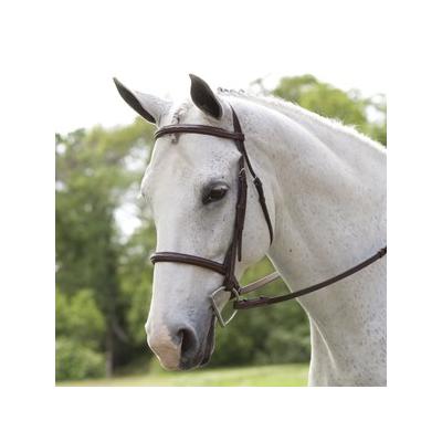 Plymouth Hunter Bridle by SmartPak - Cob - Chocola...