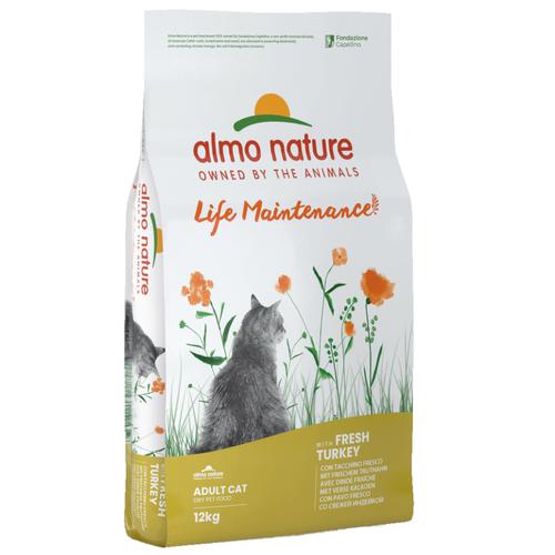 12kg mit Truthahn & Reis Almo Nature Holistic Katzenfutter trocken