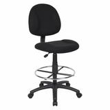 Boss Office Products B1615-BK Drafting Stool with Footring Black