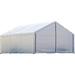 ShelterLogic SuperMax Enclosure Casing Side Wall Fabric in Gray | 114 H x 144 W x 240 D in | Wayfair 25774