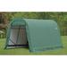 ShelterLogic Round Style Shelter Cover Metal in Green | 145.6 H x 178.28 W x 287.36 D in | Wayfair 95361