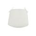 Replacement Chair Cushion - 21x18.5 - Box Edge, Canvas White Sunbrella - Ballard Designs Canvas White Sunbrella - Ballard Designs