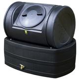 Good Ideas Compost Wizard 47 Gal. Plastic Tumbler Composter Plastic in Black | 35 H x 38 W x 29 D in | Wayfair EZWH-BLK