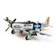 TAMIYA TM60323 P-51D/K MUSTANG Scale Model Airplane, Multicoloured