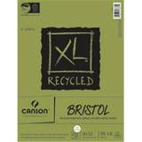 Pro-Art 457491 Canson XL Recycled Bristol Paper Pad 9 inch x 12 inch -25 Sheets