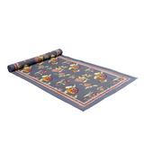 Couleur Nature Pansy Table Runner Cotton in Gray | 90 W x 16 D in | Wayfair 30-13-67