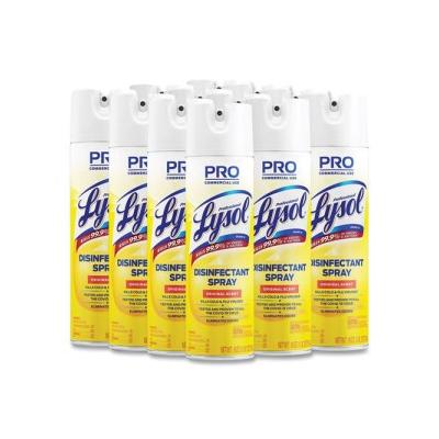 "Lysol Professional Disinfectant Spray, Original Scent, 12 Cans - Alternative to REC 04650, RAC04650CT | by CleanltSupply.com"