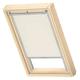 VELUX Original Roof Window Blackout Blind for C04, Light Beige, with Grey Guide Rail