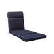 Field & Hawken - Slate Grey Sun Lounger Cushion | Luxury Quality | Premium 75mm Fibre Filling | 230gsm Removable, durable cover | Cushion Only