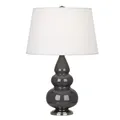 Robert Abbey Small Triple Gourd Table Lamp Lamp With Metal Base - CR32X