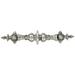 Notting Hill Portobello Kings Road 4" Center to Center Bar Pull Metal in Gray | 1.25 W in | Wayfair NHP-606-AP