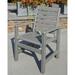 POLYWOOD® Signature Dining Chair Plastic/Resin in White | 36 H x 24.5 W x 25 D in | Outdoor Dining | Wayfair 1910-WH
