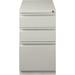 Lorell Fortress 3-Drawer Vertical Filing Cabinet Metal/Steel in Gray | 27.8 H x 15 W x 22.9 D in | Wayfair 49528