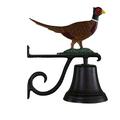 Montague Metal Products Inc. Cast Pheasant Bell Metal in Brown | 15.75 H x 12.5 W x 7.75 D in | Wayfair CB-1-20-NC