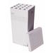 Advanced Organizing Systems 16 Slot Rolled Filing Box in Gray | 37 H x 16 W x 16 D in | Wayfair MGR-37