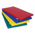 Wesco NA Toddler Mats Deluxe 2" Thick Folding Nap Mat Foam in Red/Blue/Yellow | 8 H x 48 W x 24 D in | Wayfair LWS1016-4020