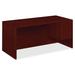 HON 10500 Series Executive Desk Wood in Brown | 29.5 H x 66 W x 30 D in | Wayfair 10583RNN
