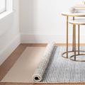 Gray 72 x 0.13 in Rug Pad - Dash and Albert Rugs Solid Extra-Grip Indoor/Outdoor Non-Slip Rug Pad (0.13") Polyester/Pvc | 72 W x 0.13 D in | Wayfair