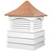 Good Directions Sherwood Vinyl Cupola Vinyl/Metal/Copper in Gray | 37 H x 26 W x 26 D in | Wayfair 2126SV