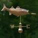 Bass Weathervane - Pure Copper by Good Directions Metal in Brown | 33 H x 18 W x 28 D in | Wayfair 9602P