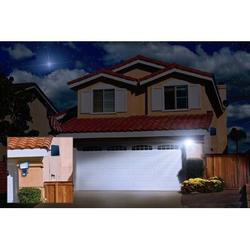 Nature Power LED Solar Powered Battery Operated Outdoor Security Flood Light w/ Motion Sensor in Black | Wayfair 22050