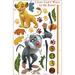 Room Mates 27 Piece Lion King Rafiki Giant Growth Chart Set Vinyl | 40 H x 27 W in | Wayfair RMK1924SLM