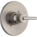 Delta Trinsic Single-Function Valve Trim Kit, Shower Handle Trim kit in Gray | 6.5 H x 6.5 W x 3.19 D in | Wayfair T14059-SS