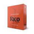Rico by D'Addario Saxophon Blätter | Hochpräzise gefertigt | Alt Saxophon Blätter 3 Stärke | 10er-Packung | Warmer voller Ton | Angenehmes Spielgefühl