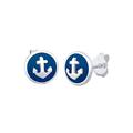 Elli Ohrringe Damen Ohrstecker Anker Maritim im Sailor Trend in 925 Sterling Silber