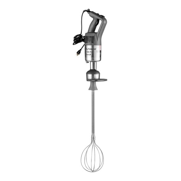 Robot Coupe MP450XLFW Turbo Variable Speed Immersion Blender with 27" Whisk - 1 1/10 HP