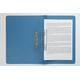 Exacompta - Ref 3005Z - Europa - Spiral File, 350 x 250mm, 300 Micron Hardwearing Mottled Pressboard, Holds 150 Sheets of A4 Paper, Spring Mechanism - Blue, Pack of 25