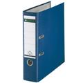 Leitz 11101035 180Â° Plastic Lever Arch File Foolscap 80 mm - Blue (Pack of 10)