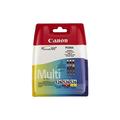 Canon CLI-526 C M Y Pack of 3 cartridges (Cyan Magenta Yellow) Genuine Canon (Plastic Pack)