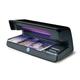 Safescan 50 UV Counterfeit Money Detector that checks banknotes, credit cards and ID's - UV Money Checker For New Notes - Fake Money Note Checker with UV Light - UV Light Money Checker Machine