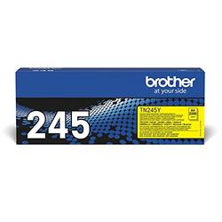 Brother TN-245Y Toner Cartridge, Yellow, Single Pack, High Yield, Includes 1 x Toner Cartridge, Brother Genuine Supplies