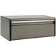 Brabantia 299384 Fall Front Bread Bin, Platinum, L