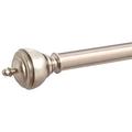 SPEEDY Poles Apart 28mm Eyelet Curtain Pole, Satin Silver, 300 Cm