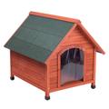 Spike Confort Niche avec porte en plastique pour chien - Taille L 101x84x87 cm