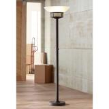 Possini Euro 72 1/2" Light Blaster 4-Light LED Torchiere Floor Lamp