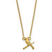 Women's St. Louis Cardinals 18'' 10k Yellow Gold Small Team Logo Pendant Necklace